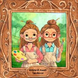 Portrait of Gemma & Minnie Tailbrush